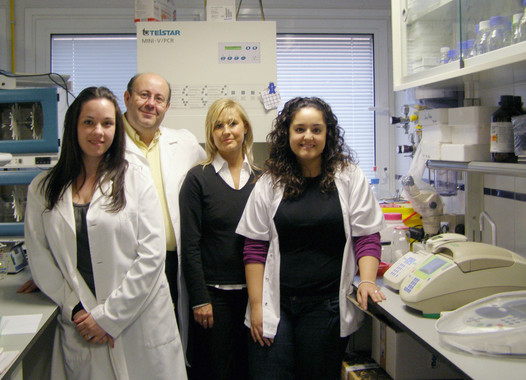<p>Investigadores de la Universidad de Jaén. / Fundación Descubre</p>