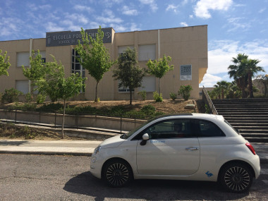 <p>Los investigadores han analizado las revoluciones por minuto del motor, consumo de combustible, aceleraciones, desaceleraciones y otros parámetro en rutas de Cáceres. / UEx</p>
