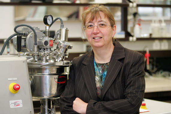 <p>La doctora Christine Vauthier-Holtzscherer, directora de Investigación del Centro Nacional de Investigación Científica de París (Francia). Foto: Manuel Castells.</p>