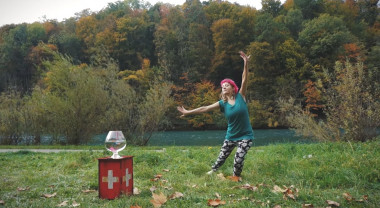 <p>Fotograma del vídeo que Florence Metz ha presentado al concurso <em>Baila tu tesis</em>. / Florence Metz</p>