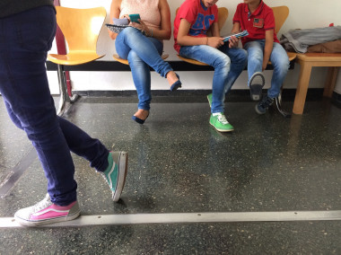 <p class=" text-left">Imagen de recurso de una sala de espera. / URV</p>