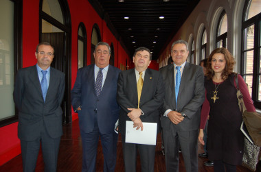 
<!-- START: including template: extension/sinc/design/ezwebin/templates/content/datatype/view/ezxmltags/paragraph.tpl (design:content/datatype/view/ezxmltags/paragraph.tpl) -->
<p>El rector de la Universidad de Zaragoza, junto a otras autoridades tras la inauguración de las jornadas del IUCA. </p>
<!-- STOP: including template: extension/sinc/design/ezwebin/templates/content/datatype/view/ezxmltags/paragraph.tpl (design:content/datatype/view/ezxmltags/paragraph.tpl) -->
