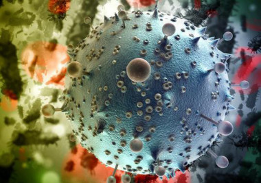 <p>Representación en 3D del virus del sida. / Fotolia</p>