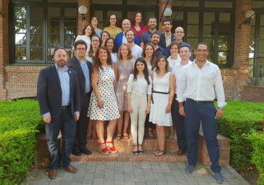 <p>Representantes de la Red de Asociaciones de Investigadores y Científicos Españoles en el Exterior. / Fundación Ramón Areces</p>