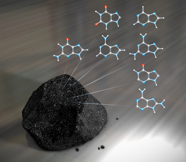 <p>Los meteoritos contienen gran variedad de bases nitrogenadas. Imagen: NASA/Chris Smith.</p>