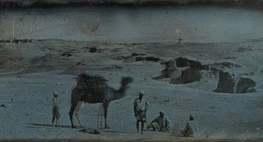 <p>Desierto cerca de Alejandría en 1842. / Joseph-Philibert Girault de Prangey -The Metropolitan Museum of Art</p>