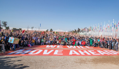 <p>Foto de familia a las afueras de la COP22. / <a href="https://www.flickr.com/photos/unfccc/30973863431/" target="_blank">UNclimatechange</a></p>