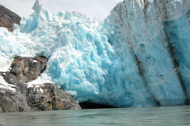 <p>El estudio se realizó en el glaciar LeConte al sureste de Alaska, en EE UU. / NOAA</p>