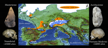 <p>Hallar un Auriñaciense tan temprano en una cueva tan próxima al mar refuerza la idea de que la costa Mediterránea constituyó una ruta para los humanos modernos que penetraron en Europa / UGR</p>