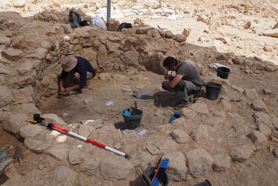 <p>Excavación en Nahal Efe, Israel, una de las fuentes de datos para ArchaeoGLOBE / Nahal Efe Project</p>