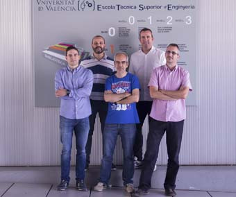 <p>Miembros del grupo de Diseño de Sistemas Digitales y de Comunicaciones. / DSDC/UV</p>