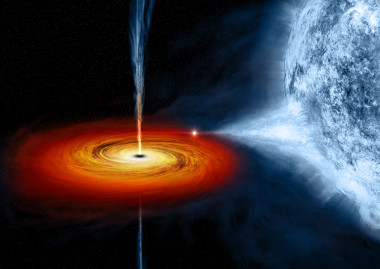 <p>Los agujeros blancos son los inversos temporales de los negros, en lugar de capturar todo en su interior, lo expulsan. / <a href="https://flic.kr/p/yDPuSn" target="_self">NASA.</a></p>