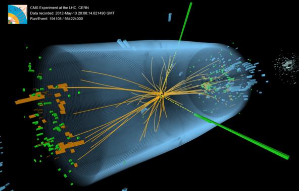 <p>Colisión en CMS. / CERN</p>