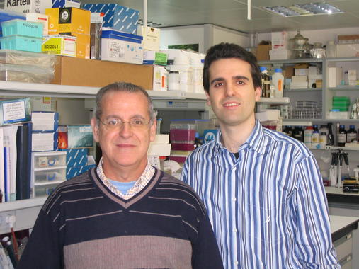 <p>De izq. a dcha., Juan B. Peña y Samuel Peña.</p>