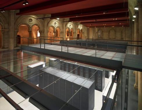 <p>Supercomputador <em>Marenostrum</em> del Barcelona Supercomputing Center-Centro Nacional de Supercomputación. Imagen: BSC-CNS.</p>