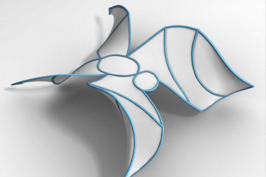 <p>Prototipo físico de elemento decorativo (flores) flexibles / URJC, Disney Research</p>