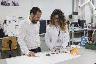 <p>Investigadores del INAM de la UJI que han participado en el proyecto europeo Sunflower.</p>