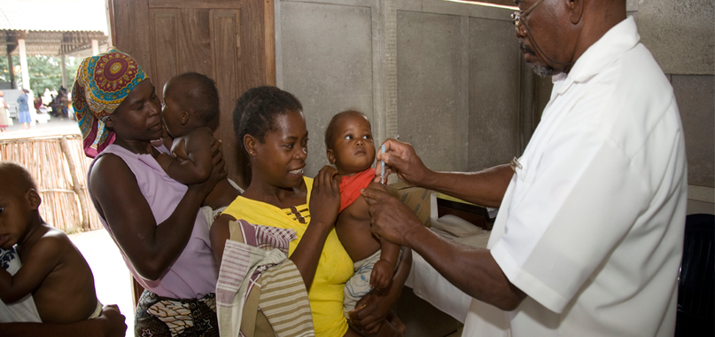 <p>Campaña de inmunización en Manhiça, Mozambique. / ISGlobal</p>