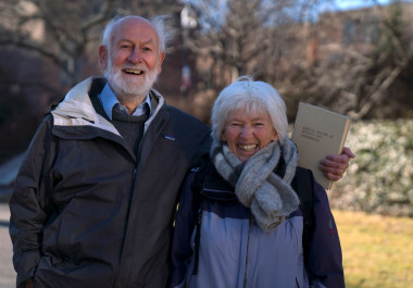 <p>Rosemary y Peter Grant, premiados por la Fundación BBVA. / FBBVA</p>