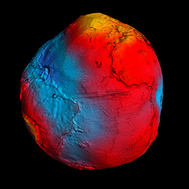 <p>El satélite GOCE de la ESA ha registrado todos los datos necesarios para cartografiar el campo gravitatorio terrestre con una precisión sin precedentes. Imagen: ESA</p>