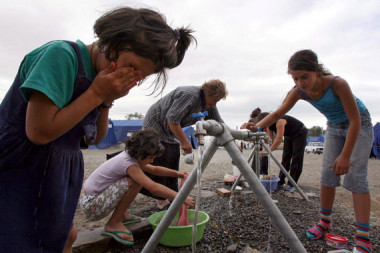 <p>Refugiados georgianos. / EFE</p>