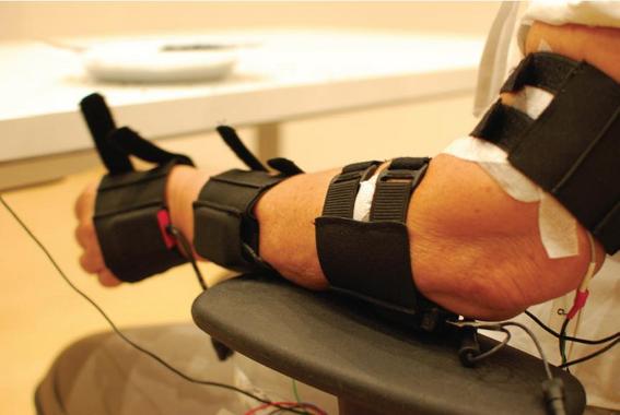 <p>Neuroprótesis en cuyo desarrollo ha participado Rocón.</p>