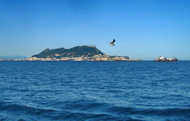 <p>En el estrecho de Gibraltar se juntan las aguas mediterráneas y atlánticas. / Fundación Descubre</p>