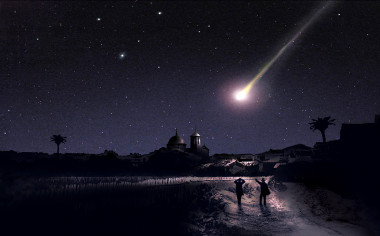 
<!-- START: including template: extension/sinc/design/ezwebin/templates/content/datatype/view/ezxmltags/paragraph.tpl (design:content/datatype/view/ezxmltags/paragraph.tpl) -->
<p>Recreación de la caída del meteorito de Molina de Segura durante la Nochebuena de 1858. Imagen: Óscar Sacristán / SINC / Ayto. de Molina de Segura.</p>
<!-- STOP: including template: extension/sinc/design/ezwebin/templates/content/datatype/view/ezxmltags/paragraph.tpl (design:content/datatype/view/ezxmltags/paragraph.tpl) -->
