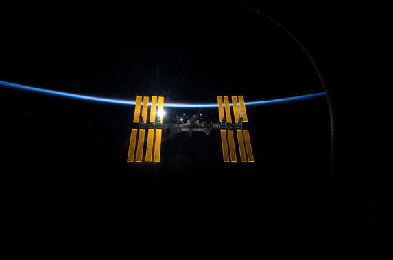 <p>Estación Espacial Internacional. Imagen: NASA.</p>