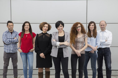 <p>El equipo de SINC. / Olmo Calvo (Sinc)</p>