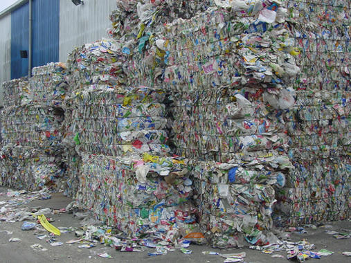 <p>Planta de reciclaje de residuos. Foto: Íñigo Sastre.</p>