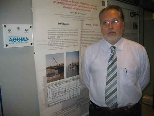 <p>El investigador, Francisco Espinós</p>