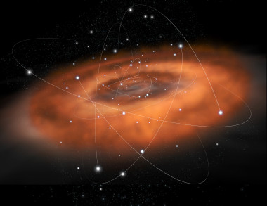 <p>Centro galáctico. / ESA–C. Carreau</p>