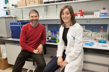 <p>Los investigadores Francisco Galindo, coordinador del proyecto, y Alicia Beltrán de la Universitat Jaume I de Castelló. / UJI</p>