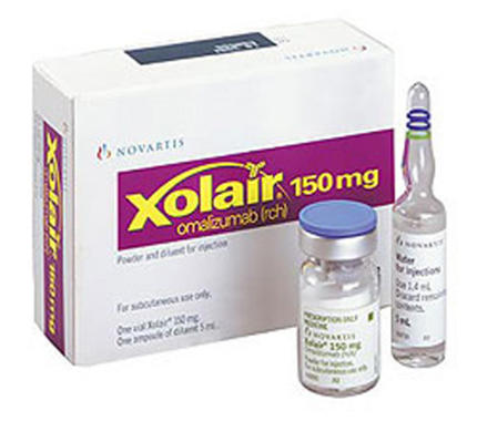 <p>Caja de un medicamento a base del compuesto omalizumab. / <a href="http://en.wikipedia.org/wiki/File:Xolair.jpg" target="_blank">Wikipedia</a></p>