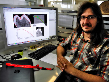 <p>Mario Modesto, autor principal del estudio. / CENIEH</p>