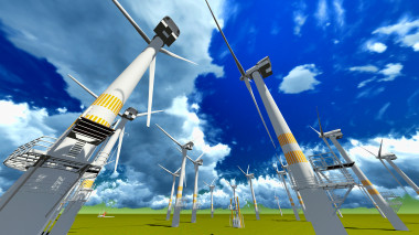 <p> El sistema será de gran utilidad a la hora de decidir donde se instala un parque de aerogeneradores. / Fotolia</p>