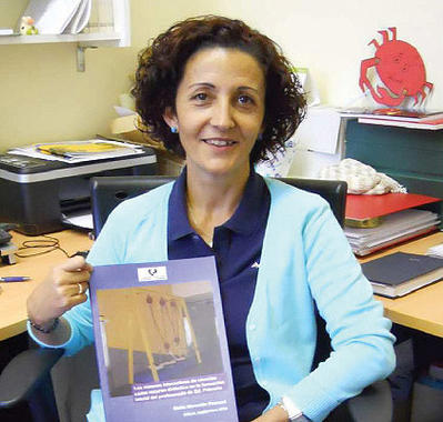 <p>Maite Morentin Pascual, autora de la tesis.Foto: UPV/EHU.</p>
