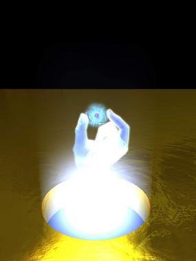 <p>Manipulación a nanoescala de un átomo artificial. / ICFO</p>
