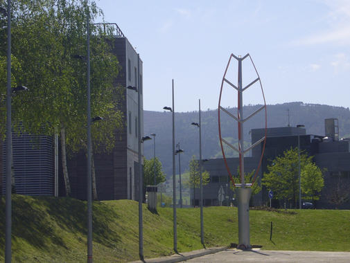 <p>El prototipo del aerogenerador que se utilizará para poner a prueba el nuevo algoritmo</p>