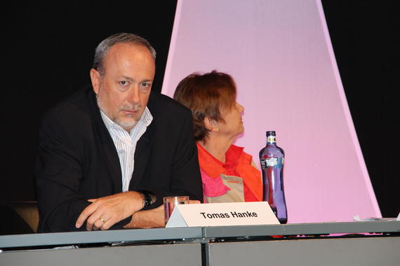 <p>Tomas Hanke esta mañana en el congreso. / SINC</p>