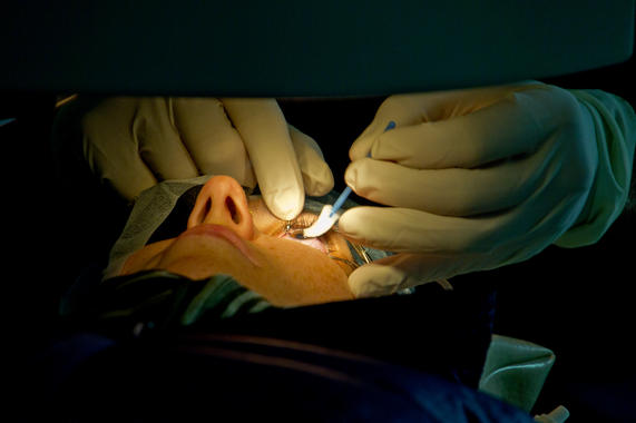 <p>La longitud de onda de la luz roja es clave para la terapia fotodinámica, con usos, por ejemplo, en oftalmología y dermatología. Imagen: <a href="http:/www.flickr.com/photos/ifl/6327625030/sizes/l" target="_blank">peretzp</a></p>