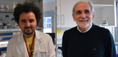 <p>En la imagen, Antonio Gentilella y George Thomas, líderes del estudio. / IDIBELL</p>
