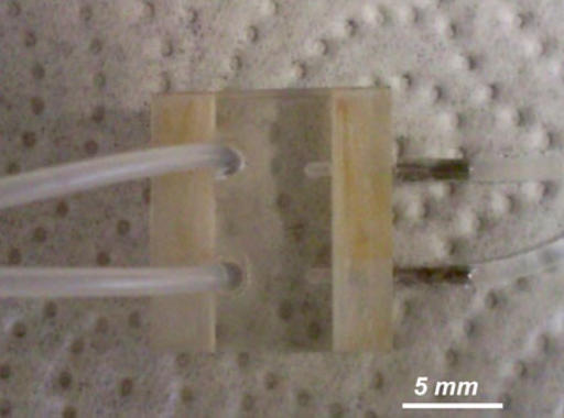 <p>El sensor desarrollado. Imagen: CSIC</p>