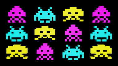 <p>El ordenador superó a personas profesionales en más de la mitad de los videojuegos analizados, como Space Invaders. / Taito Corporation </p>