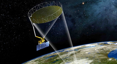 <p>Recreación artística del satélite SMAP. / NASA </p>
