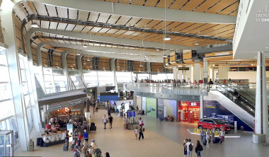 <p>El nuevo sistema se ha presentado y probado con éxito en el aeropuerto de Faro (Portugal). / UGR</p>