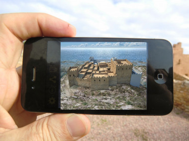 <p>La app utiliza tecnología de la realidad aumentada. / UB</p>