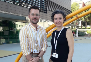 <p>Antonio Martínez-Monseny y Mercedes Serrano, autores de la investigación. / Institut de Recerca Sant Joan de Déu</p>