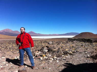 <p>Jesús Francisco Jordá en Laguna Brava, Argentina.</p>
